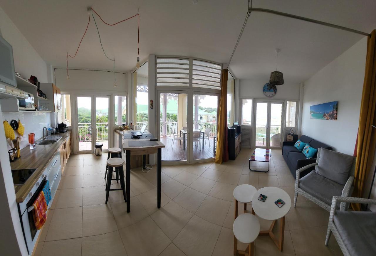 Kaz Lorike - Vue Mer & Piscine Exceptionnelle - Anse Des Rochers Saint-Francois  Ngoại thất bức ảnh